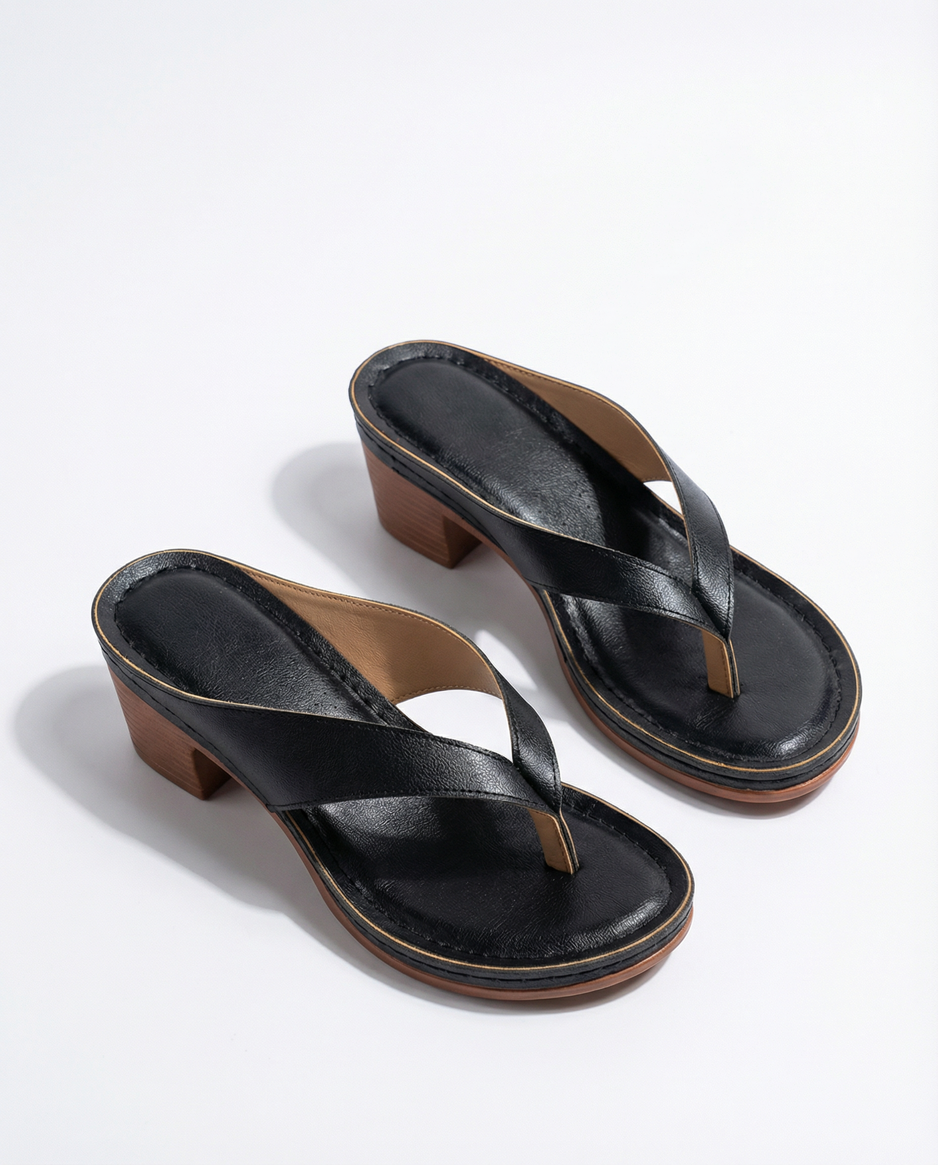 Claire | Women Spring Heel Sandals_black_