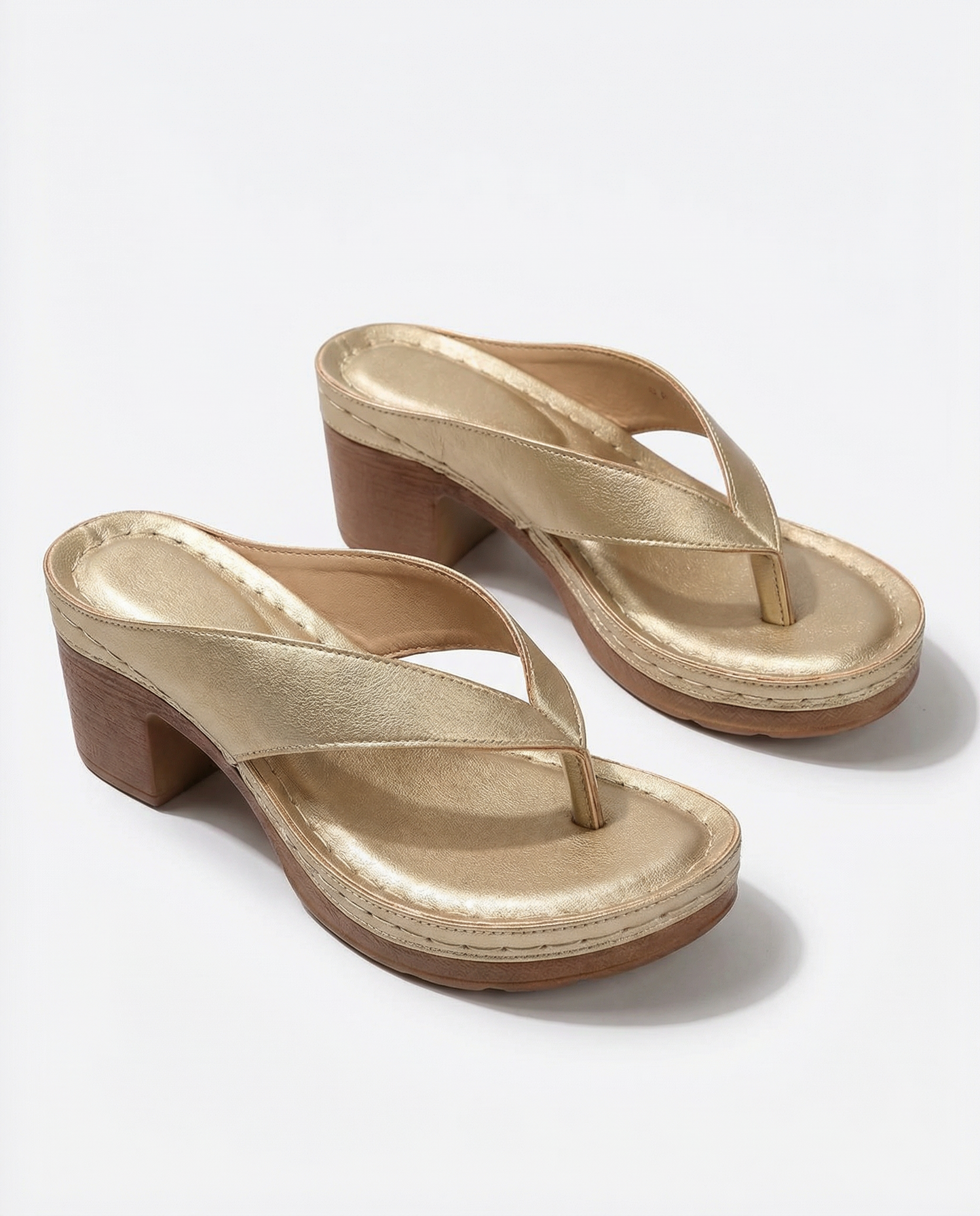 Claire | Women Spring Heel Sandals_gold__new