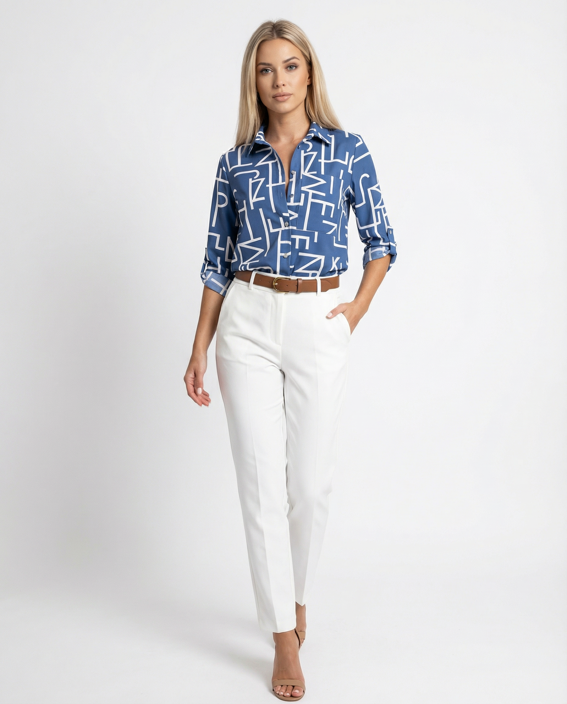 Ella | Women Classic Collared Blouse