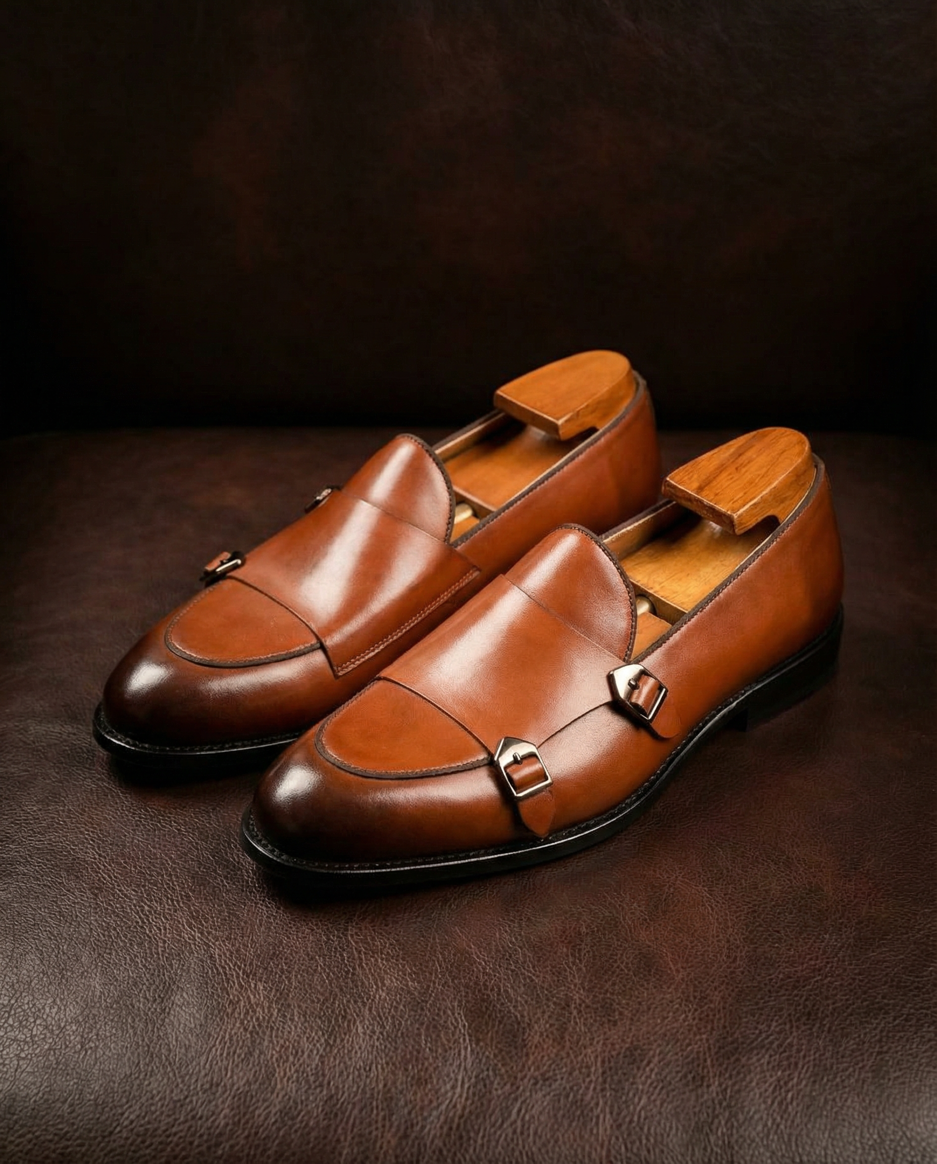 Enzo | Men Classic Leather Penny Loafers Brown Studio