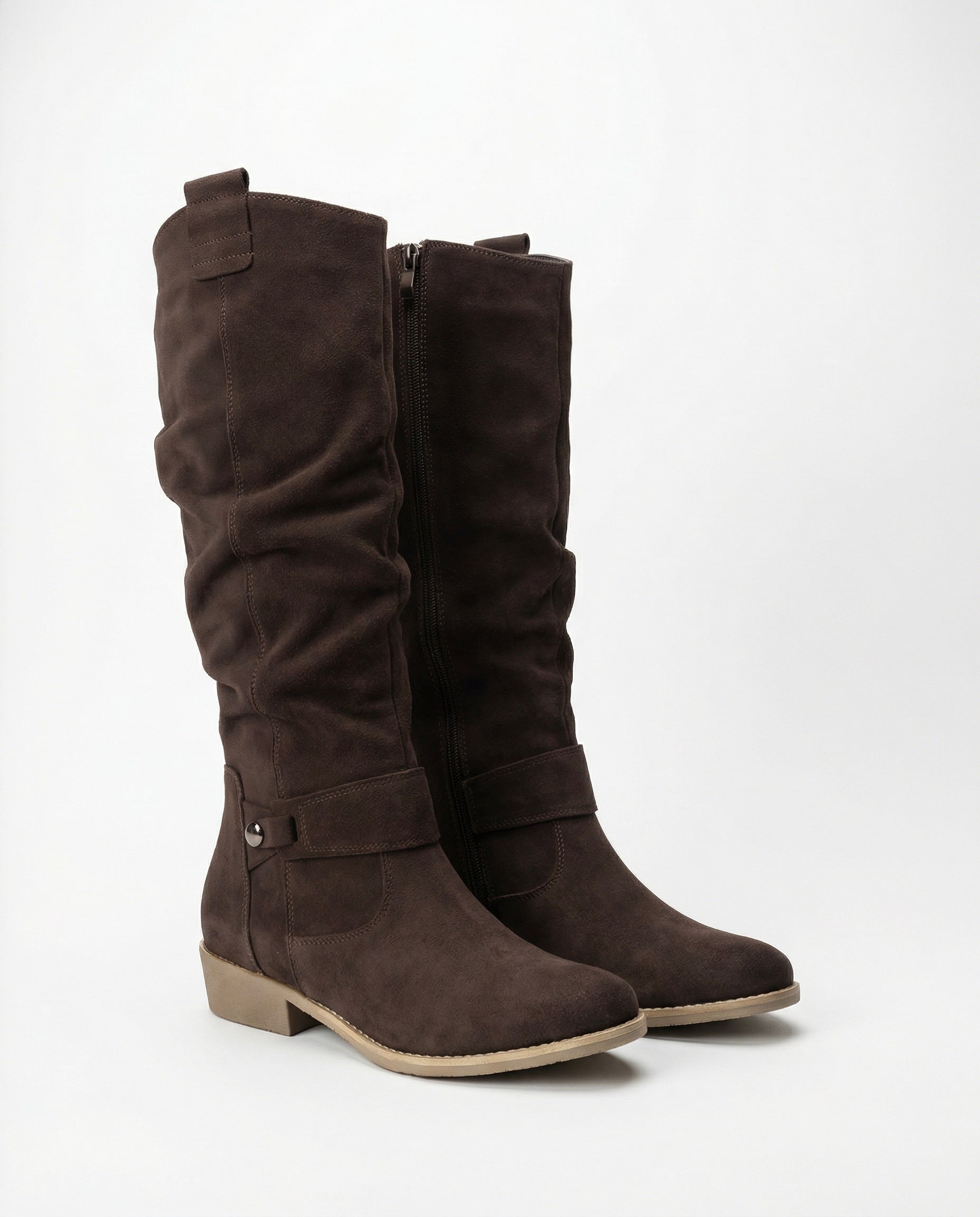 Estelle | Women Suede Knee High Boots
