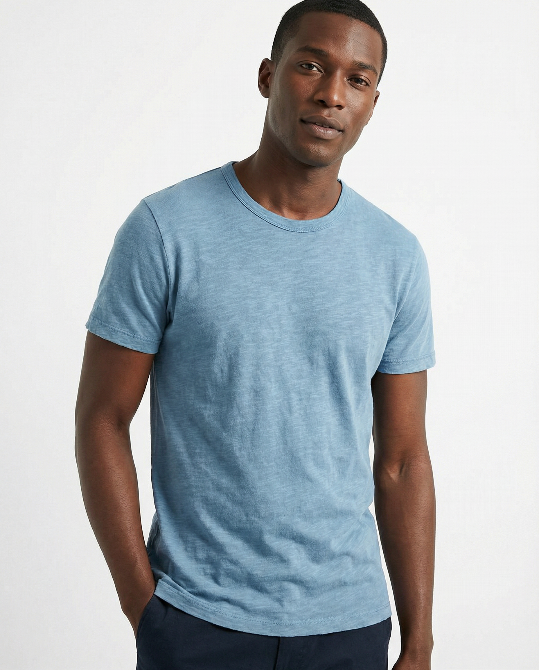 Owen_MenUltra-SoftRelaxedFitT-ShirtBlueModel