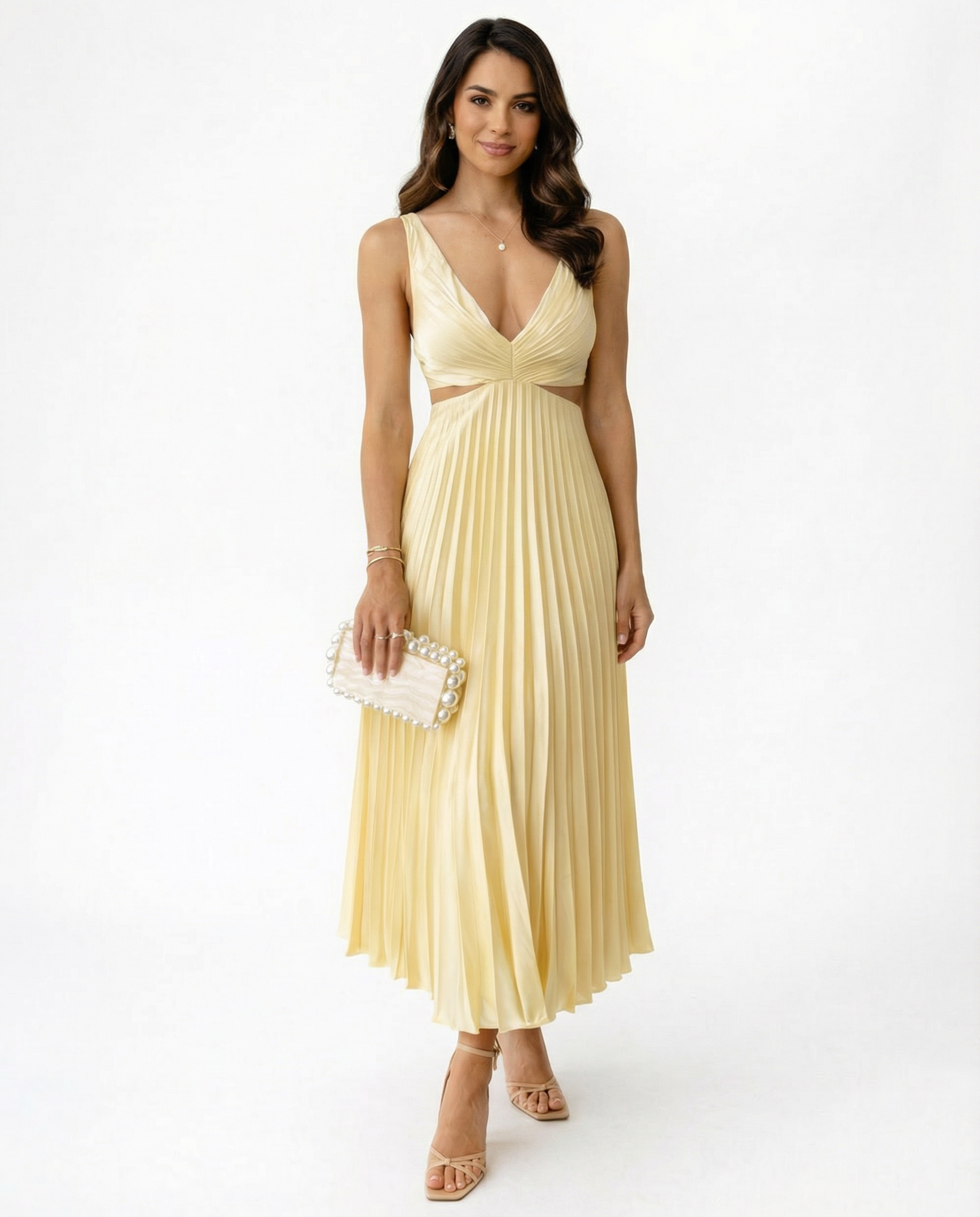 Samantha | Women Elegant V-Neck Summer Maxi Dress